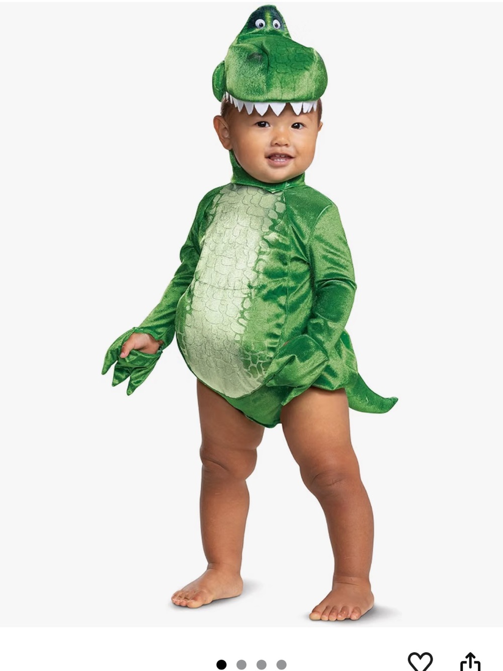 Toy Story Rex infant costume